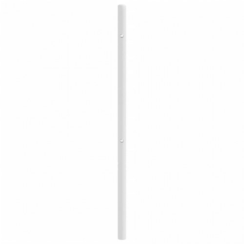 Udskiftningsgavl i metal 135 cm - hvid
