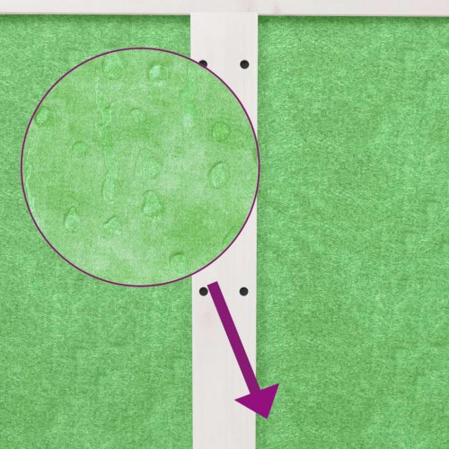 Kaninbur 144x123x67,5 cm massivt fyrretræ grå