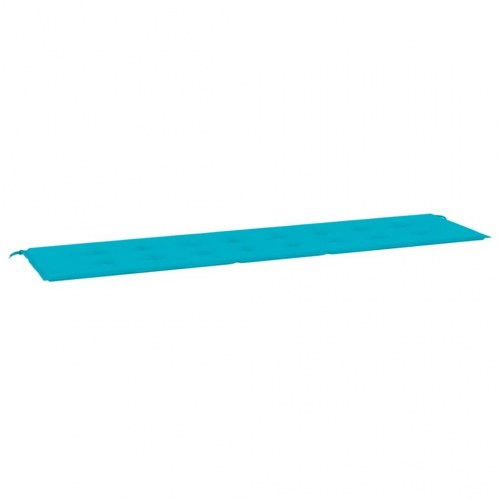 Hynde til havebænk 200×50×4 cm - oxfordstof, turkis