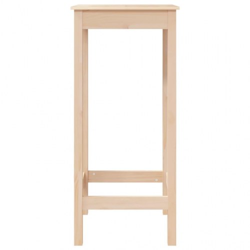 Barbord i massivt fyrretræ 50 x 50 x 110 cm - ubehandlet