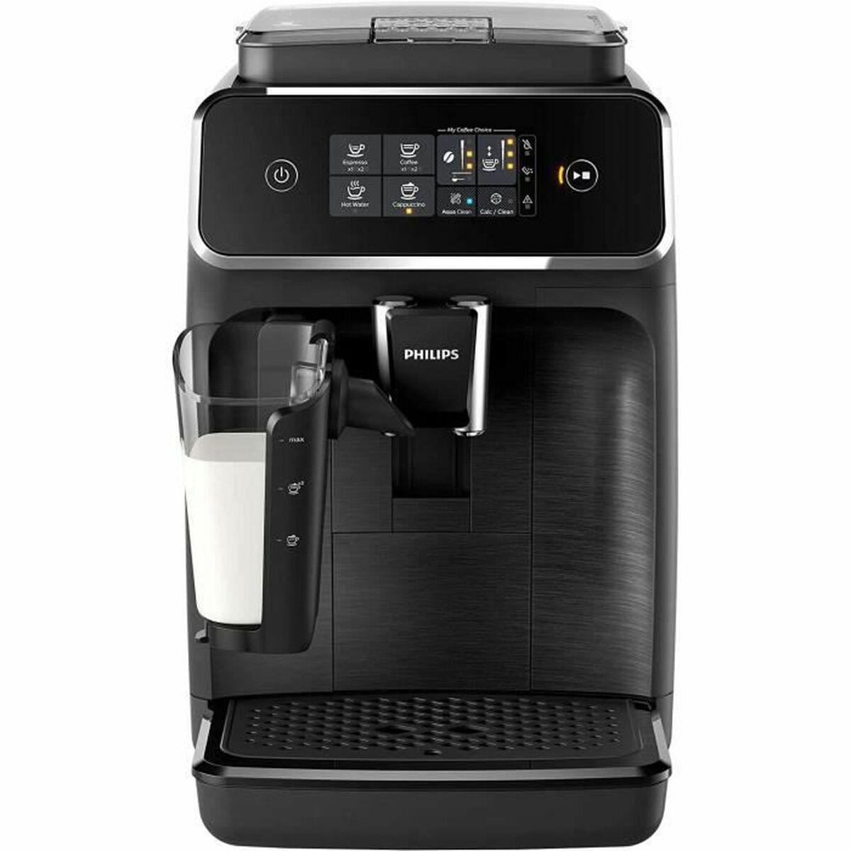 Superautomatisk Kaffemaskine Philips Series 2200 Ep2230/10 Sort 1500 W 15 Bar 1 8 L