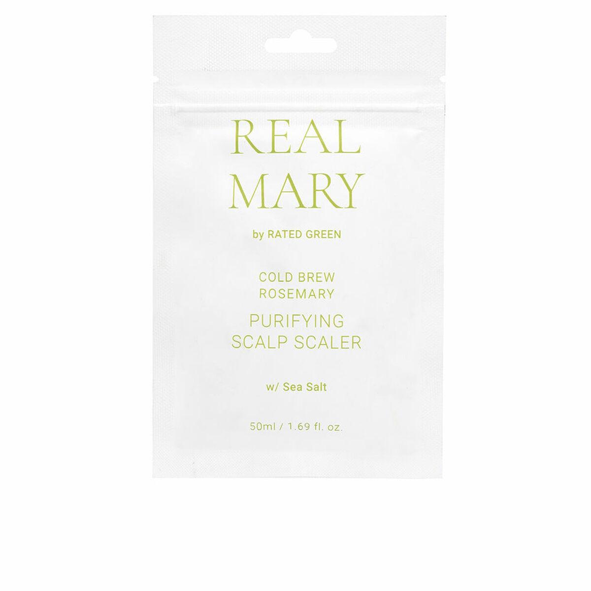 Hovedbundsscrub Rated Green Real Mary Rosmarin 50 ml billede