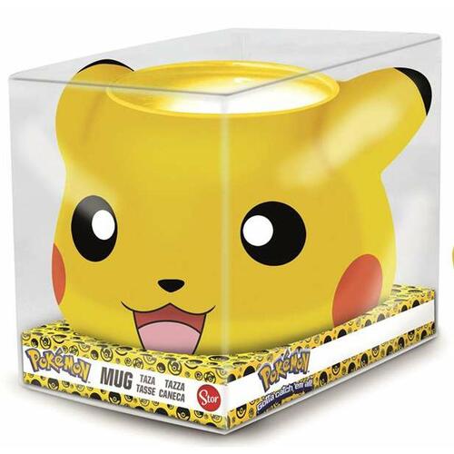 Krus i Keramik Pokémon Pikachu 440 ml 3D Keramik