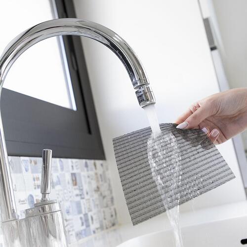 Blade-fri ventilator med rensende filter og fjernbetjening BLOHO model Grå 50 W (OUTLET B)