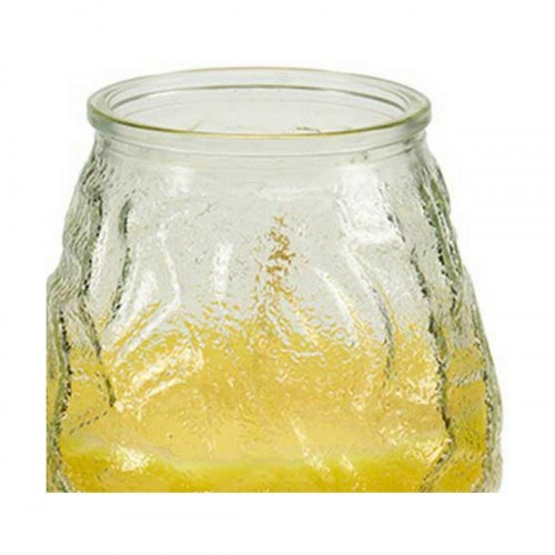 Duftlys citronella Ibergarden - gul glas, 6 stk.