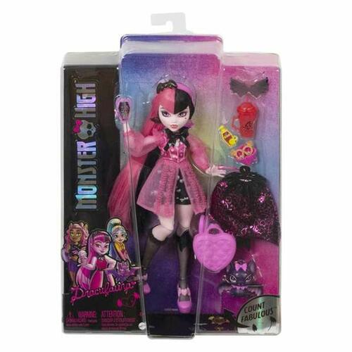 Dukke Monster High Draculaura Artikuleret