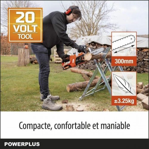Powerplus Dual Power PowDPG7570 batteri-motorsav 30 cm