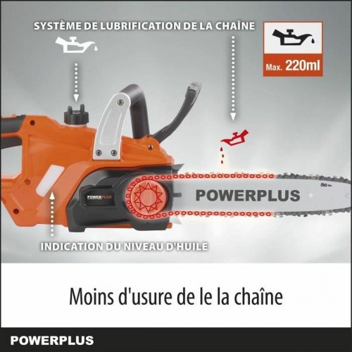 Powerplus Dual Power PowDPG7570 batteri-motorsav 30 cm
