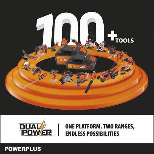 Batteri motorsav Powerplus 35 cm