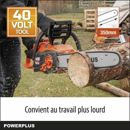 Batteri motorsav Powerplus 35 cm