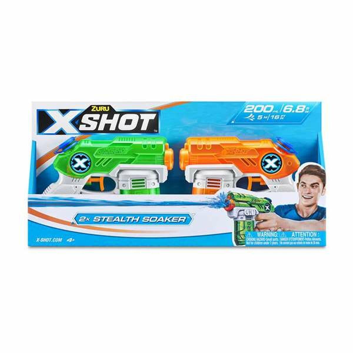 Vandpistol X Shot Warfare Double Stealth 2 Dele 16 X 13 X 3 Cm