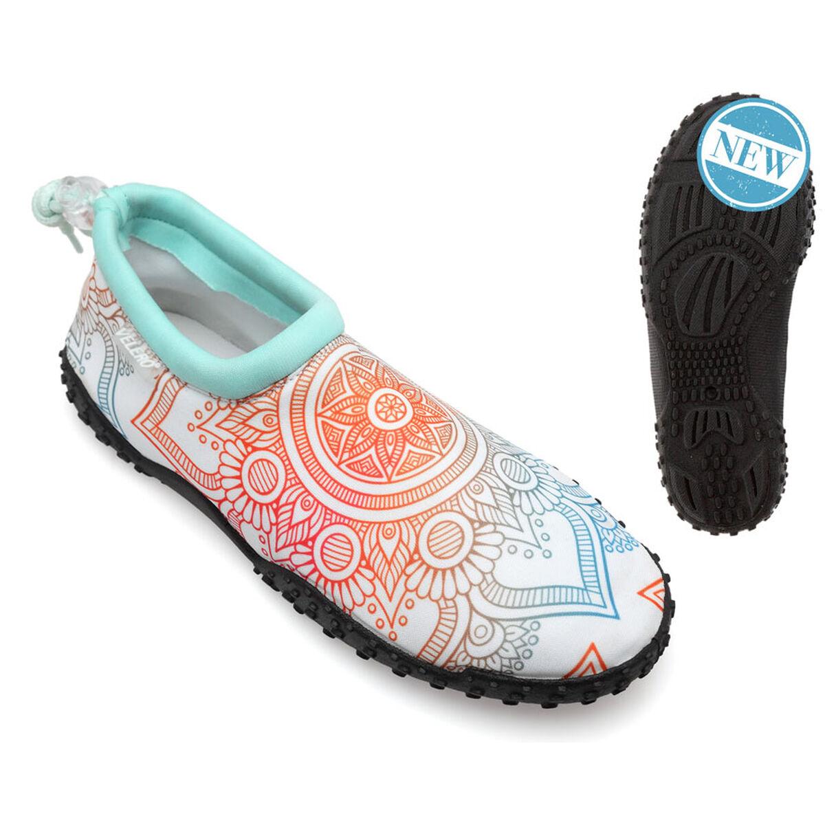Badesko Mandala Voksne unisex Hvid 40