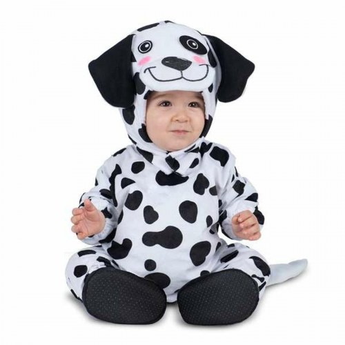 Dalmatiner kostume til baby - hvid (2-3 år)
