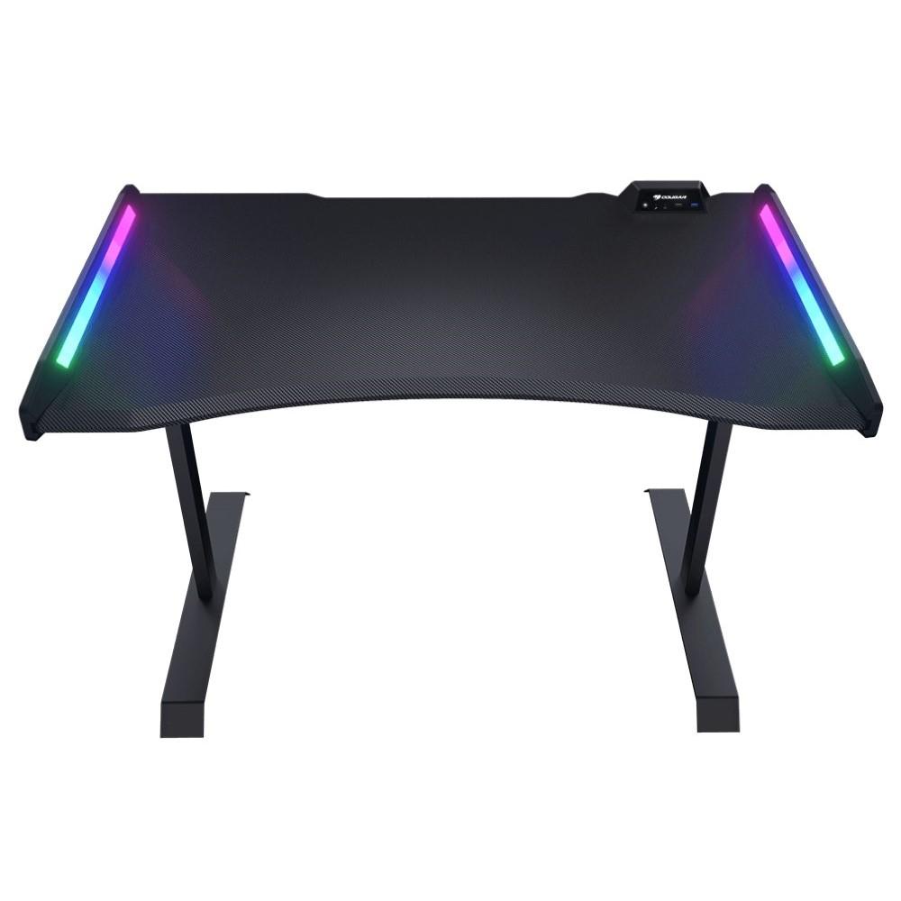 Skrivebord Gaming Cougar Mars120 Argb Sort Stål