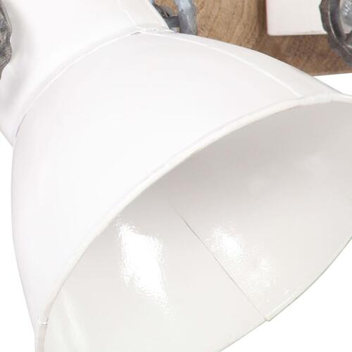 Industriel væglampe 90x25 cm E27 hvid