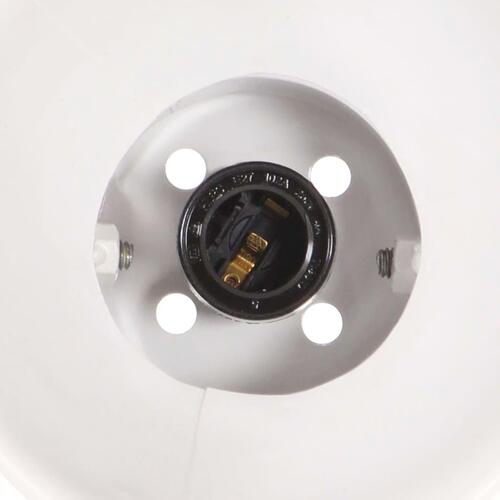 Industriel væglampe 65x25 cm E27 hvid