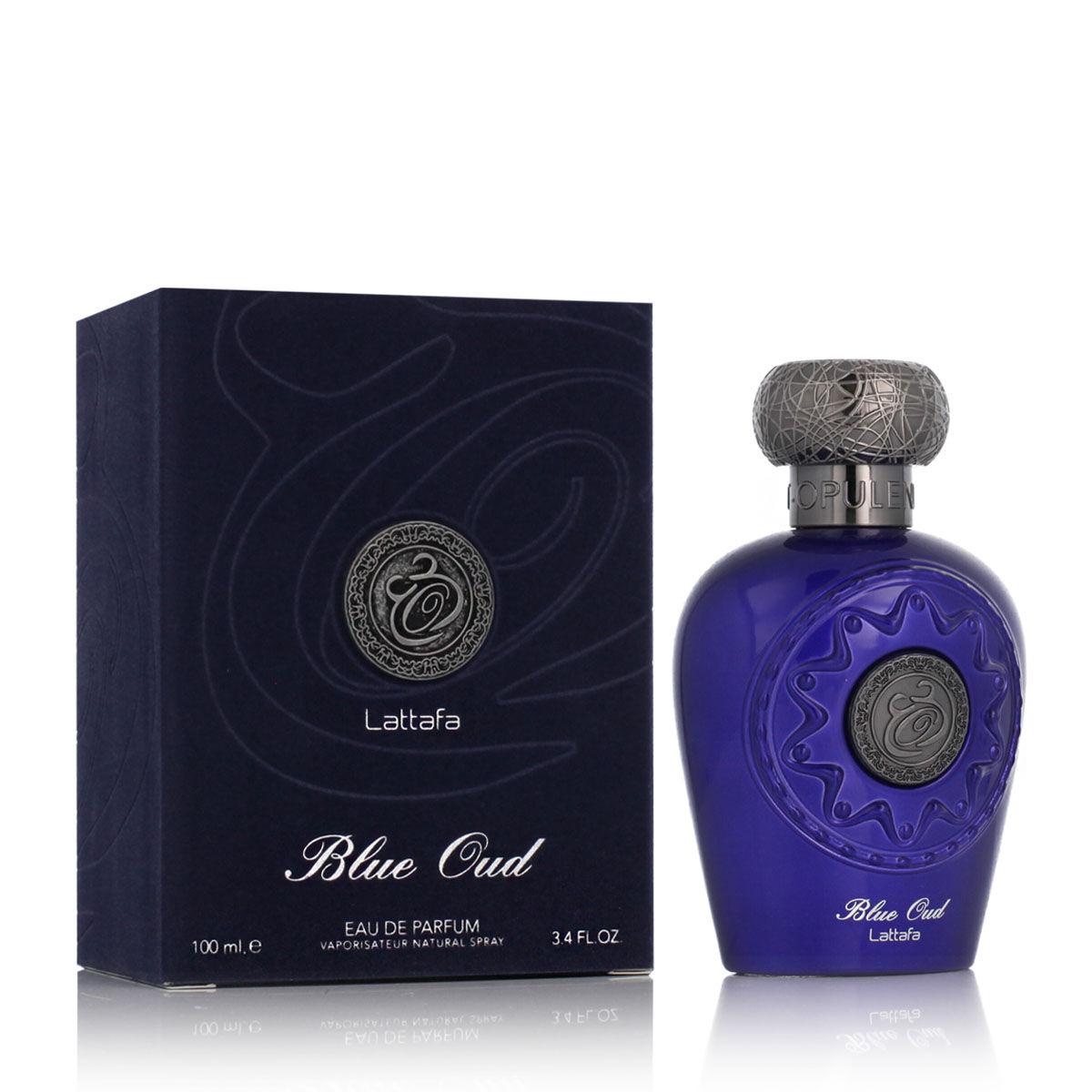 Se Lattafa Perfumes - Blue Oud Eau de Parfum 100 ml hos Boligcenter.dk