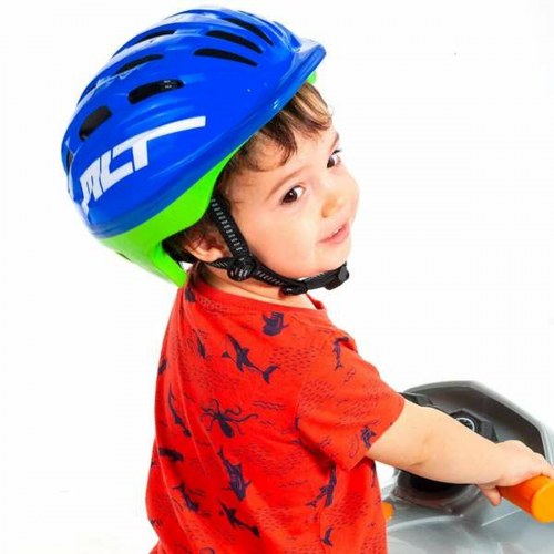 Moltó MLT cykelhjelm til børn - blå 48-53 cm