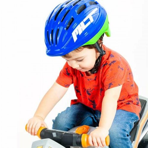 Moltó MLT cykelhjelm til børn - blå 48-53 cm