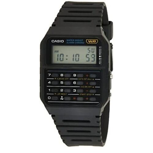 Casio unisex armbåndsur CALCULATOR (Ø 43 mm)