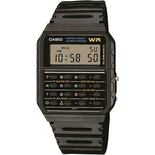 Casio unisex armbåndsur CALCULATOR (Ø 43 mm)