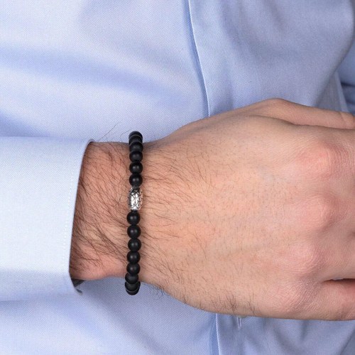 Albert M. armbånd til mænd - WSOX00135.BOM perlearmbånd