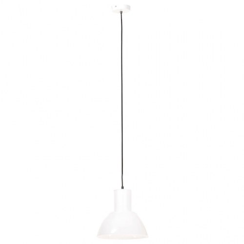 Hængelampe i jern - E27, 25 W, Ø28,5 cm, hvid