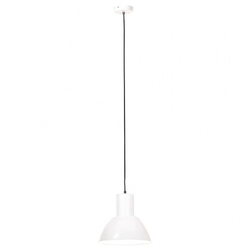 Hængelampe i jern - E27, 25 W, Ø28,5 cm, hvid