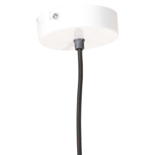 Hængelampe i jern - E27, 25 W, Ø28,5 cm, hvid
