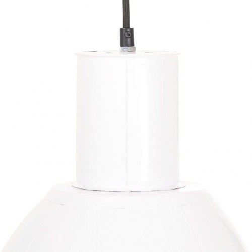 Hængelampe i jern - E27, 25 W, Ø28,5 cm, hvid