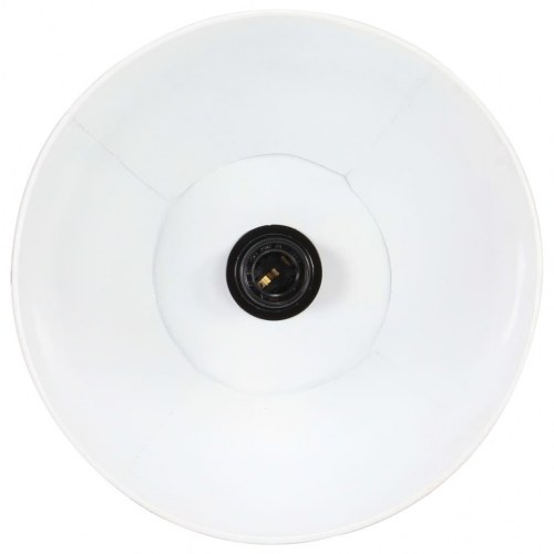 Hængelampe i jern - E27, 25 W, Ø28,5 cm, hvid
