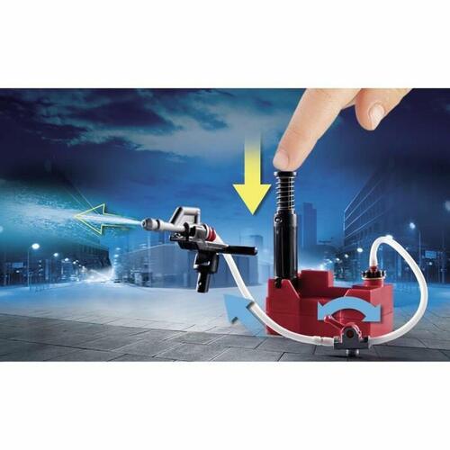 Legetøjssæt med køretøjer Playmobil Fire Truck with Ladder 70935 113 Dele