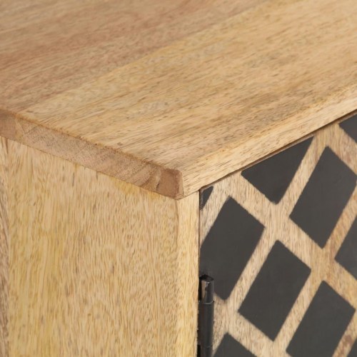 Skænk 118x35x75 cm massivt mangotræ