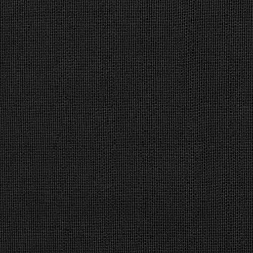 Mørklægningsgardin m. øjer 290x245 cm hør-look sort
