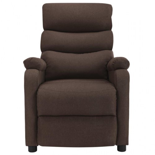 Massagestol stof brun