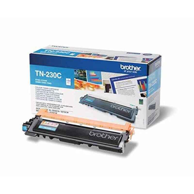 Se Brother TN 210 C Lasertoner, Cyan, kompatibel (1400 sider) hos Boligcenter.dk