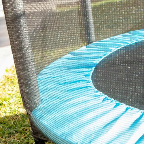 Juniortrampolin med sikkerhedsnet Kidine (OUTLET A)