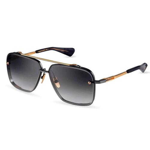 Solbriller til mænd Dita DTS121-62-04-BLK-GLD Gylden Ø 62 mm