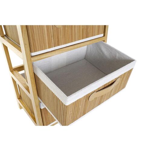 Kommode Natur Bambus Paulonia træ 42 x 32 x 63 cm