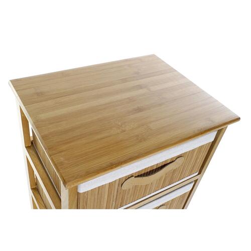 Kommode Natur Bambus Paulonia træ 42 x 32 x 63 cm