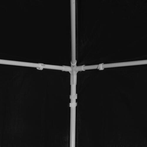 Festtelt 3 x 12 m antracitgrå