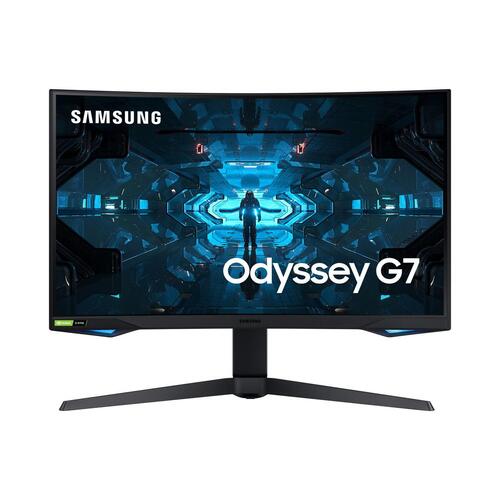 Skærm Samsung C27G75TQSP VA QLED Flicker free NVIDIA G-SYNC