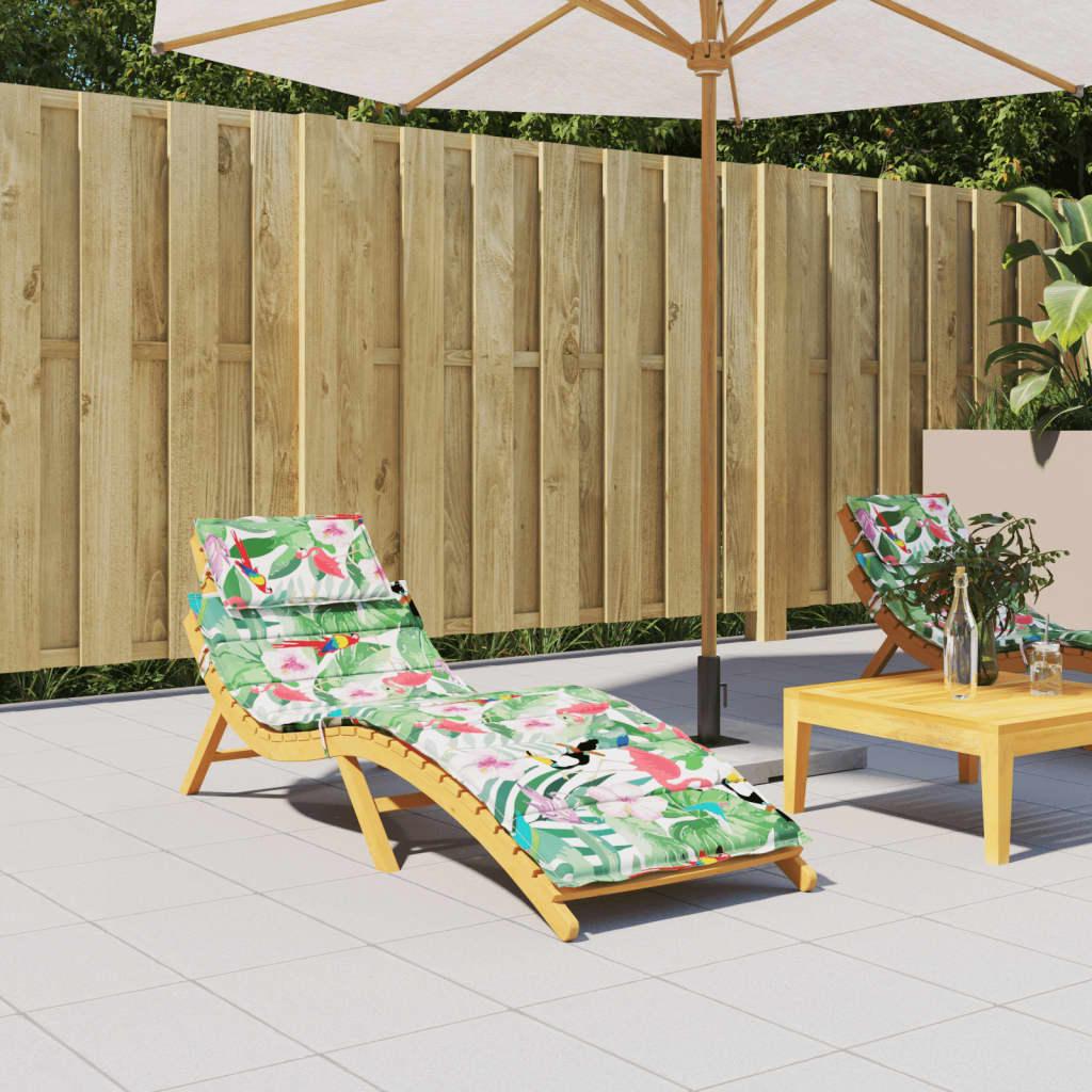 Hynde Til Liggestol 186X58X3 Cm Oxfordstof - Flerfarvet