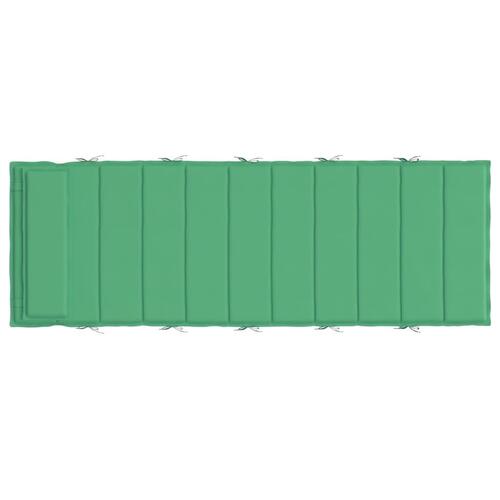 Hynde til liggestol 180x60x3 cm oxfordstof grøn