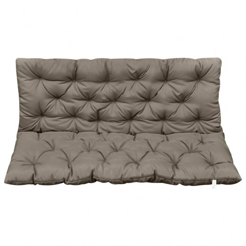 Hynde til gyngesofa 120 cm stof gråbrun