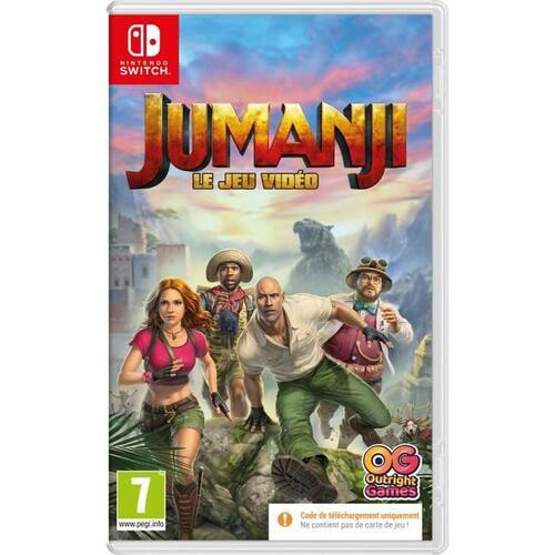 Videospil til Switch Outright Games Jumanji The Video Game Download kode