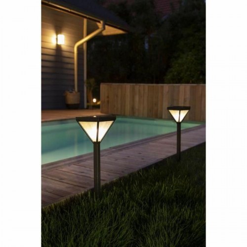Solcellelampe udendørs Galix 25 lm - Sort rustfrit stål