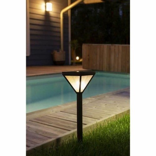 Solcellelampe udendørs Galix 25 lm - Sort rustfrit stål