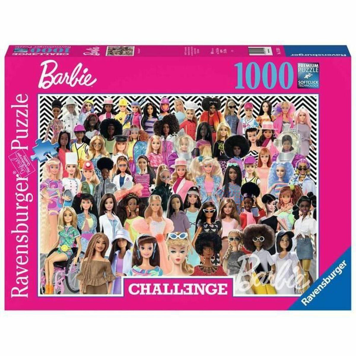 Se Barbie Puslespil - Challenge - 1000 Brikker - Ravensburger hos Boligcenter.dk