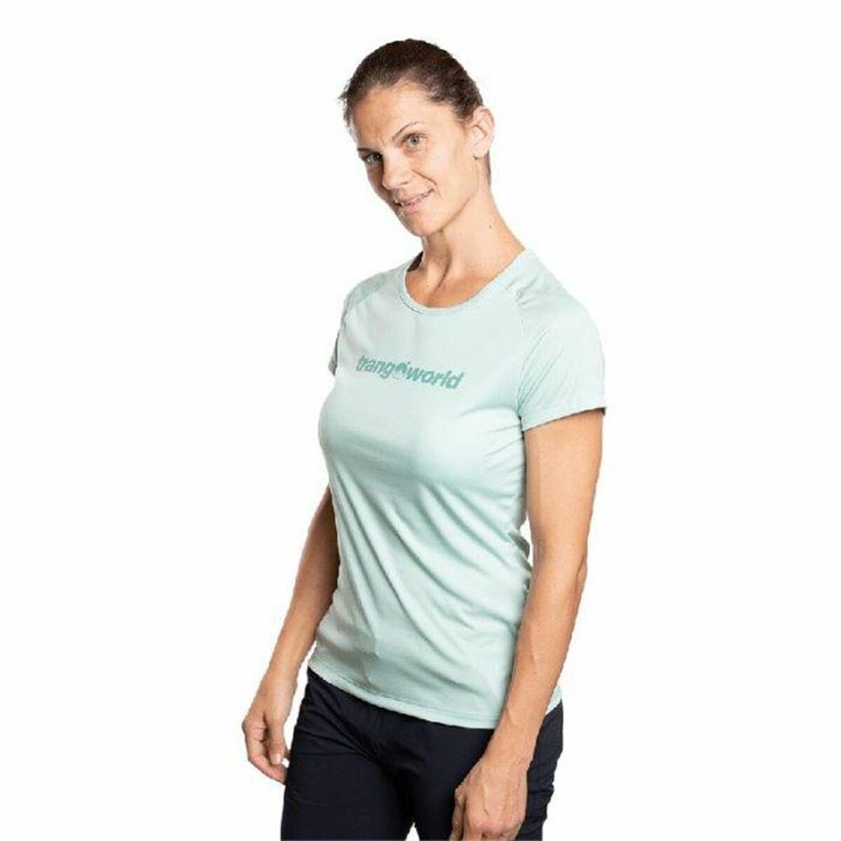 Trangoworld Chovas T-shirt - akvamarin, dame, str. S